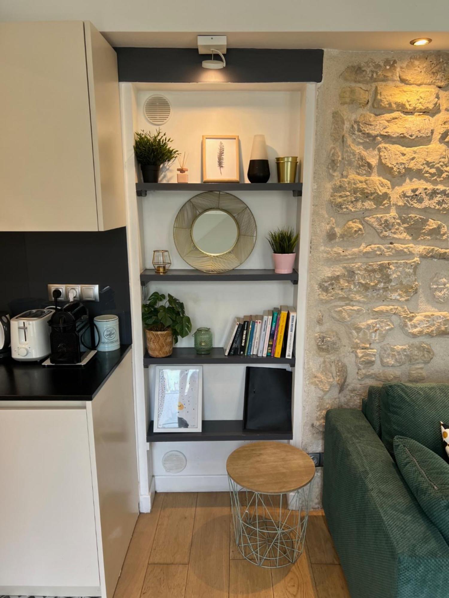 Appartement Atypique Aux Batignolles Parijs Buitenkant foto