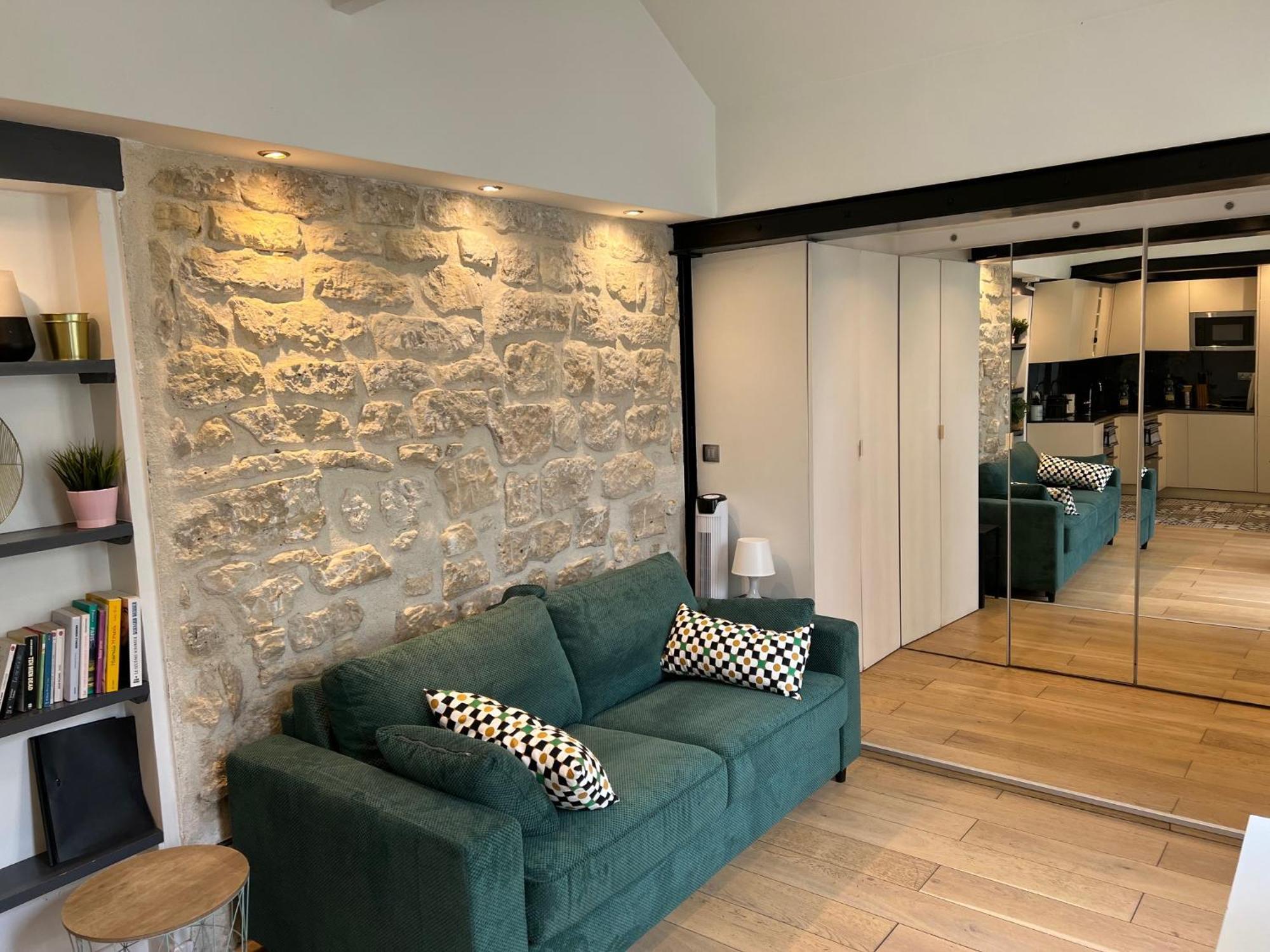 Appartement Atypique Aux Batignolles Parijs Buitenkant foto